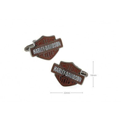 Gemelos con logo Harley