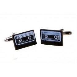 Gemelos con forma de cinta de cassette