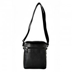 Bolso bandolera para hombre serie box negro 236