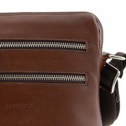 Bolso bandolera para hombre serie apache marron