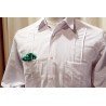 Camisa cubana - Guayabera - color blanco