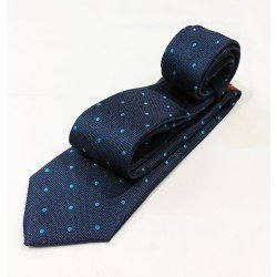 Corbata con lunares