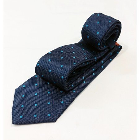 Corbata con lunares