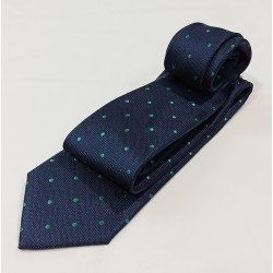 Corbata con lunares