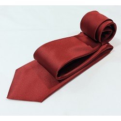 Corbata color liso