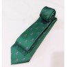 Corbata con calaveras