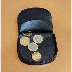Monedero de tacón de piel